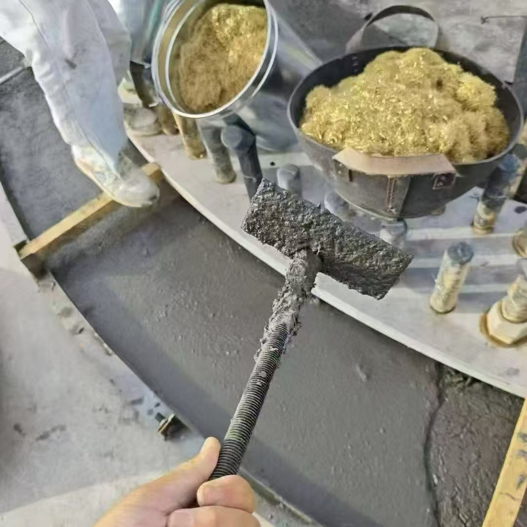钦北C120钢纤维高强无收灌浆料 轧机压缩机汽轮机发电机锻压设备底座灌浆材料